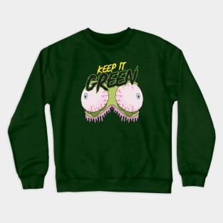 Green Eyes Crewneck Sweatshirt